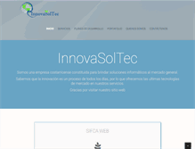 Tablet Screenshot of innovasoltec.com